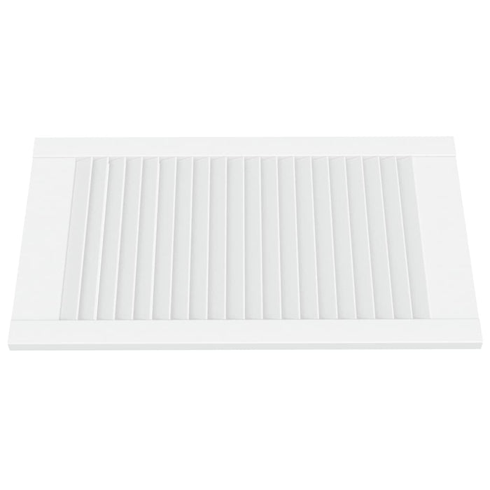 Ante a Lamelle 2 pz Bianche 69x39,4 cm in Legno di Pino 151161