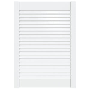 Anta a Lamelle Bianca 69x49,4 cm in Legno di Pino 151163