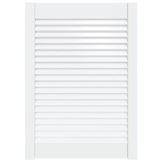 Anta a Lamelle Bianca 69x49,4 cm in Legno di Pino 151163