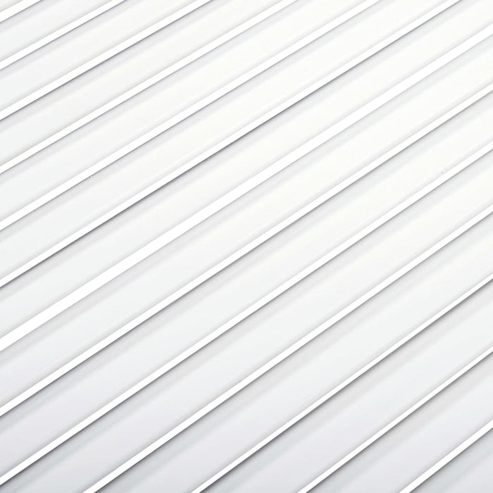 Anta a Lamelle Bianca 69x49,4 cm in Legno di Pino 151163