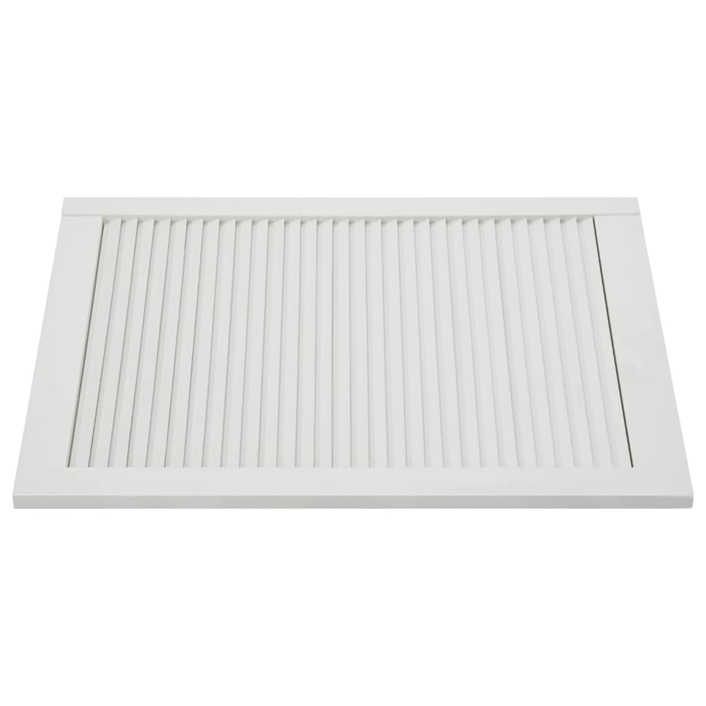 Ante a persiana 2 pezzi in legno di pino massiccio bianco 69x49,4 cm 02_0003909