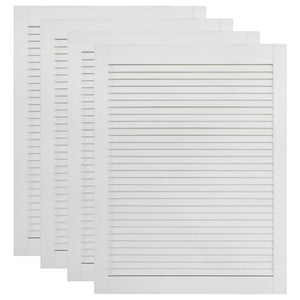 Ante a persiana 4 pezzi in legno di pino massiccio bianco 69 x 49,4 cm 02_0003933