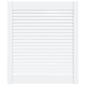 Anta a Lamelle Bianca 69x59,4 cm in Legno di Pino 151166