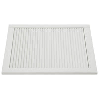 Porta persiana in legno massello di pino 69 x 59,4 cm bianco 02_0003886