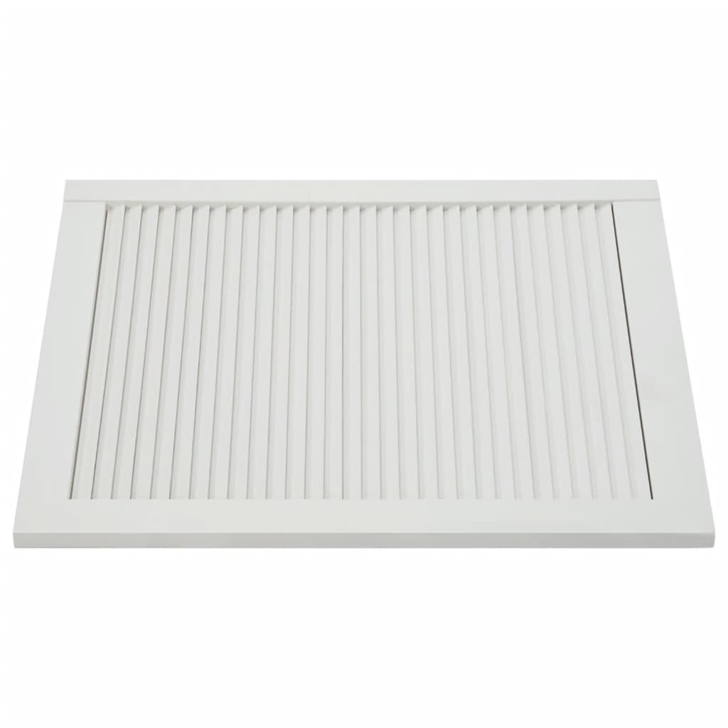 Ante a persiana 2 pezzi in legno di pino massiccio bianco 69x59,4 cm 02_0003910