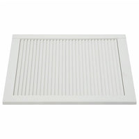 Ante a persiana 2 pezzi in legno di pino massiccio bianco 69x59,4 cm 02_0003910