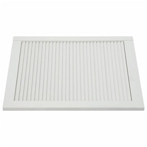 Ante a persiana 2 pezzi in legno di pino massiccio bianco 69x59,4 cm 02_0003910