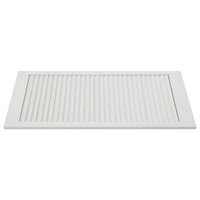 Porta a persiana 99,3 x 39,4 cm legno massello di pino bianco 02_0003887