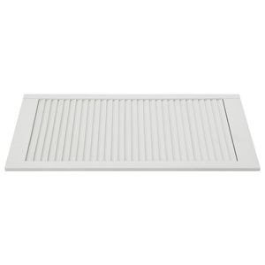 Porta a persiana 99,3 x 39,4 cm legno massello di pino bianco 02_0003887