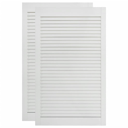 Ante a persiana 2 pezzi 99,3 x 49,4 cm legno di pino massiccio bianco 02_0003912