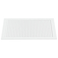 Ante a Lamelle 2 pz Bianche 99,3x49,4 cm in Legno di Pino 151173