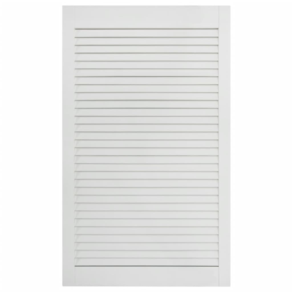 Ante a persiana 4 pezzi in legno massello di pino bianco 99,3 x 49,4 cm 02_0003936