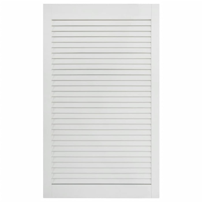 Ante a persiana 4 pezzi in legno massello di pino bianco 99,3 x 49,4 cm 02_0003936
