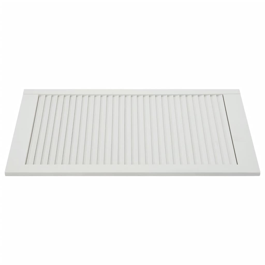 Ante a persiana 4 pezzi in legno massello di pino bianco 99,3 x 49,4 cm 02_0003936