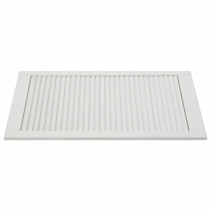 Ante a persiana 4 pezzi in legno massello di pino bianco 99,3 x 49,4 cm 02_0003936