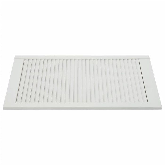 Ante a persiana 4 pezzi in legno massello di pino bianco 99,3 x 49,4 cm 02_0003936