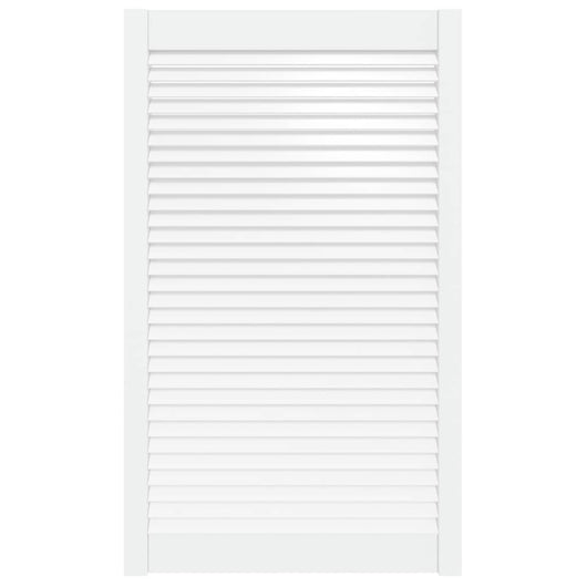 Anta a Lamelle Bianca 99,3x59,4 cm in Legno di Pino 151175