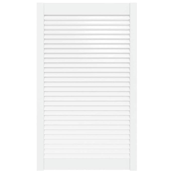 Anta a Lamelle Bianca 99,3x59,4 cm in Legno di Pino 151175