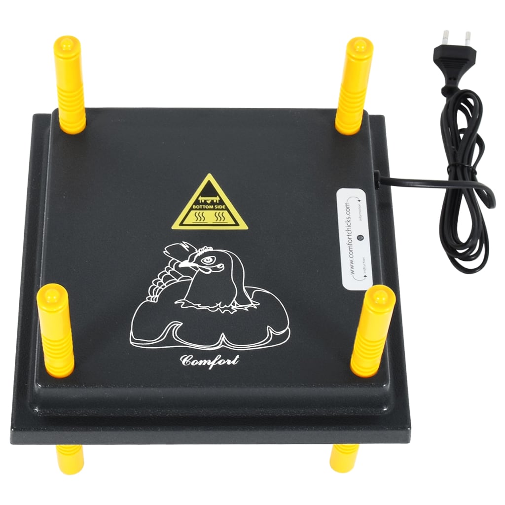 Chioccia Artificiale Piastra per Pulcini e Anatroccoli 25x25 cmcod mxl 80611