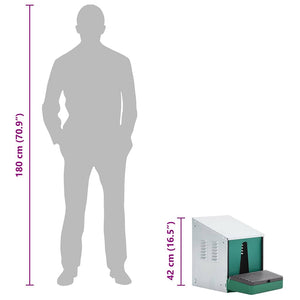 Nido Nestomatic per Galline con Vassoio Raccogli Uova 171448