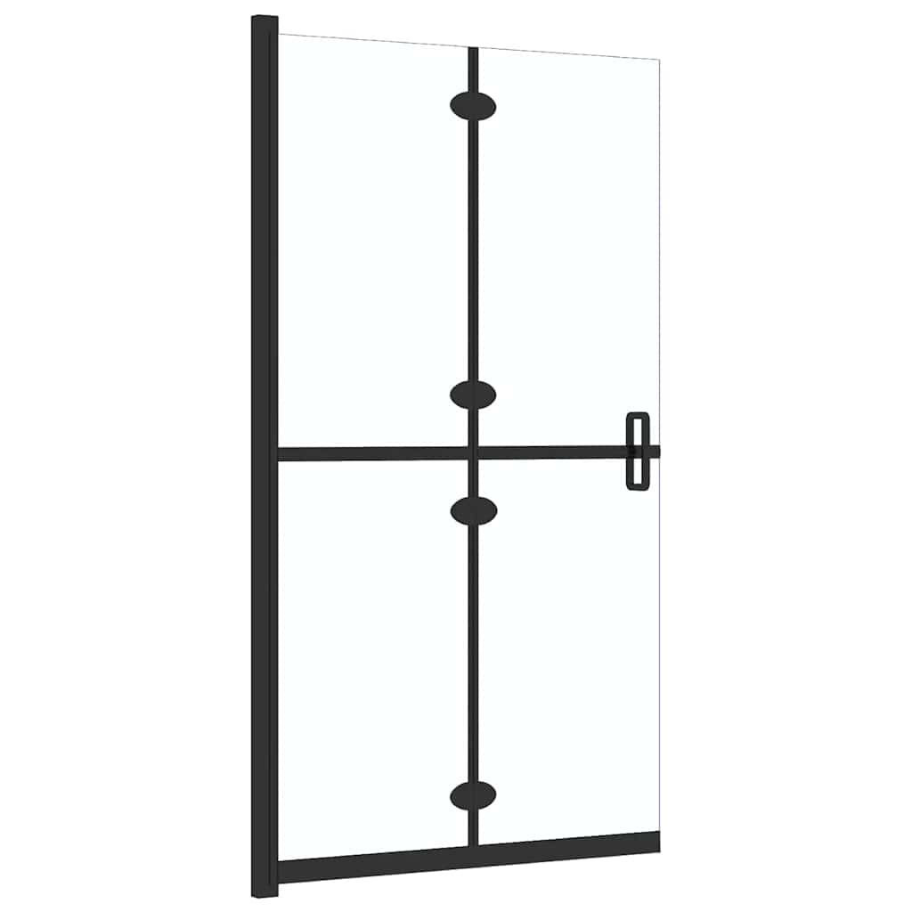 Parete per Doccia Walk-in Pieghevole in Vetro ESG 100x190 cm cod mxl 45251