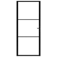 Porta da Interno ESG Vetro e Alluminio 102,5x201,5 cm Neracod mxl 105506