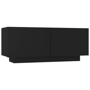 Comodino Nero 100x35x40 cm in Truciolato cod mxl 31302