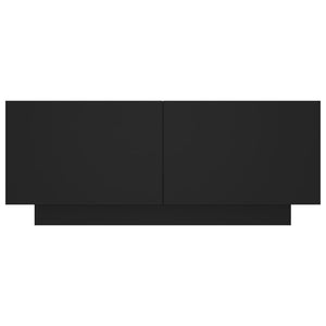 Comodino Nero 100x35x40 cm in Truciolato cod mxl 31302