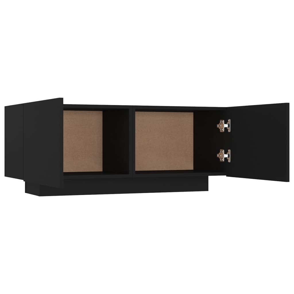 Comodino Nero 100x35x40 cm in Truciolato cod mxl 31302