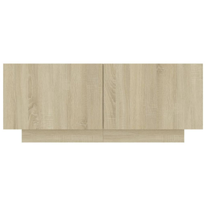 Comodino Rovere Sonoma 100x35x40 cm in Legno Multistrato 3082768