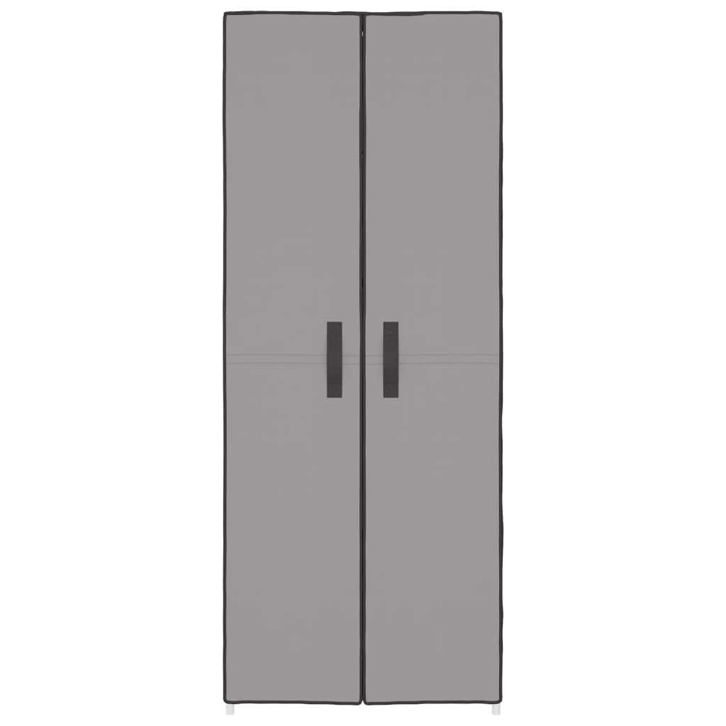 Scarpiera Grigia 60x30x166 cm Tessutocod mxl 97107