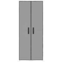 Scarpiera Grigia 60x30x166 cm Tessutocod mxl 97107