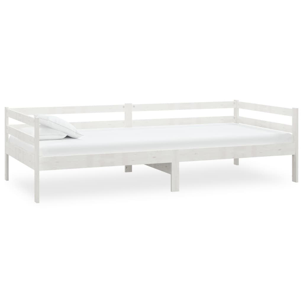 Dormeuse Bianca in Legno Massello di Pino 90x200 cm cod mxl 63670