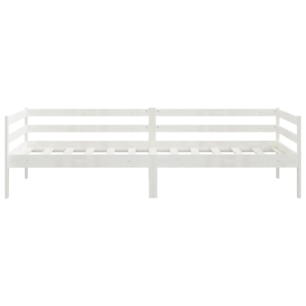 Dormeuse Bianca in Legno Massello di Pino 90x200 cm cod mxl 63670