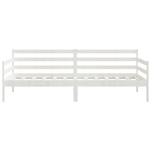 Dormeuse Bianca in Legno Massello di Pino 90x200 cm cod mxl 58940
