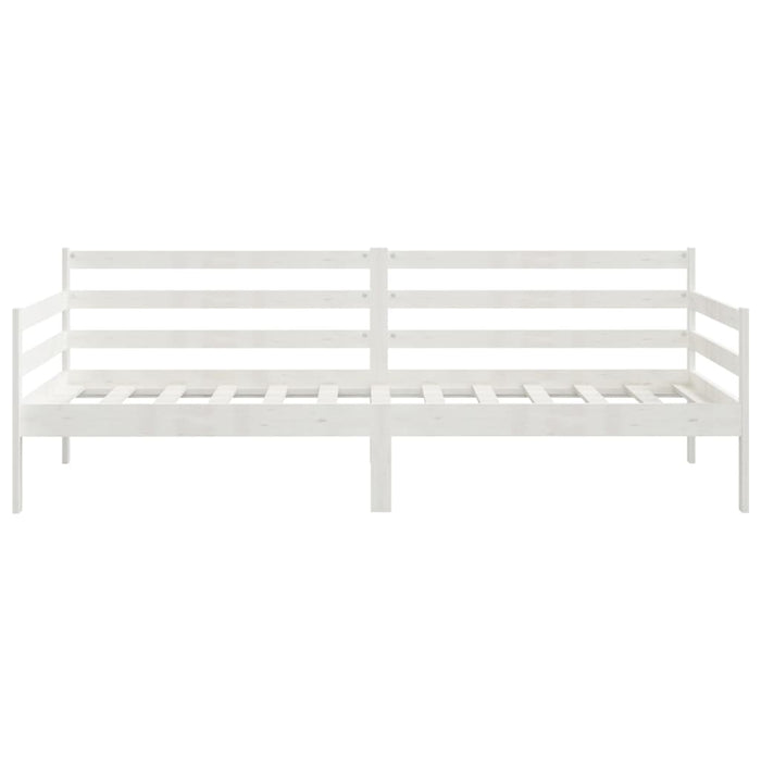 Dormeuse Bianca in Legno Massello di Pino 90x200 cm cod mxl 58940