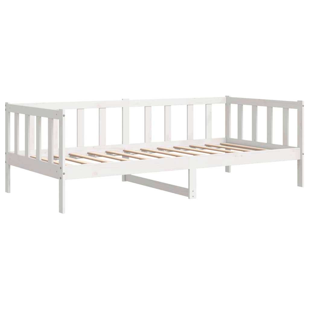 Dormeuse Bianca in Legno Massello di Pino 90x200 cm cod mxl 53113