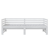 Dormeuse Estraibile Bianca in Massello di Pino 2x(90x200) cm 806966
