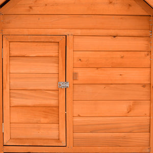 Pollaio 150x96x110 cm in Legno Massello di Abete 171459