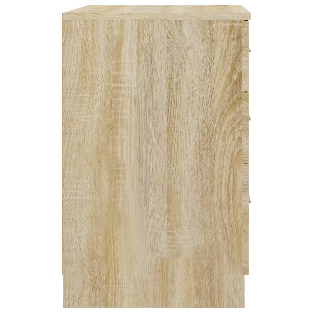 Comodino Rovere Sonoma 40x40x63 cm in Legno Multistrato cod mxl 31147
