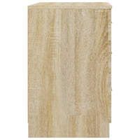 Comodino Rovere Sonoma 40x40x63 cm in Legno Multistrato cod mxl 31147