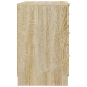 Comodino Rovere Sonoma 40x40x63 cm in Legno Multistrato cod mxl 31147