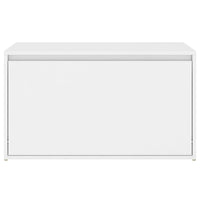 Panca da Ingresso 80x40x45 cm Bianca in Truciolato cod mxl 52572