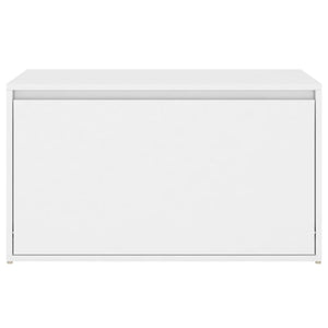 Panca da ingresso panca 80 x 40 x 45 cm in truciolare bianco 02_0010857