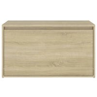 Panca da Ingresso 80x40x45 cm Rovere Sonoma Truciolato cod mxl 53657