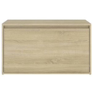 Panca da Ingresso 80x40x45 cm Rovere Sonoma Truciolato cod mxl 53657