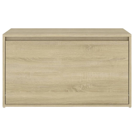 Panca da ingresso panca 80 x 40 x 45 cm in truciolato rovere Sonoma 02_0010784