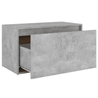 Panca da ingresso panca 80 x 40 x 45 cm in truciolato grigio cemento 02_0010863