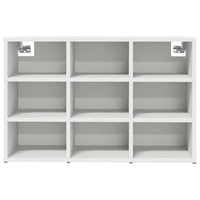 Scarpiera Bianco 77.5 x 30 x 51 cm Legno multistrato 808675