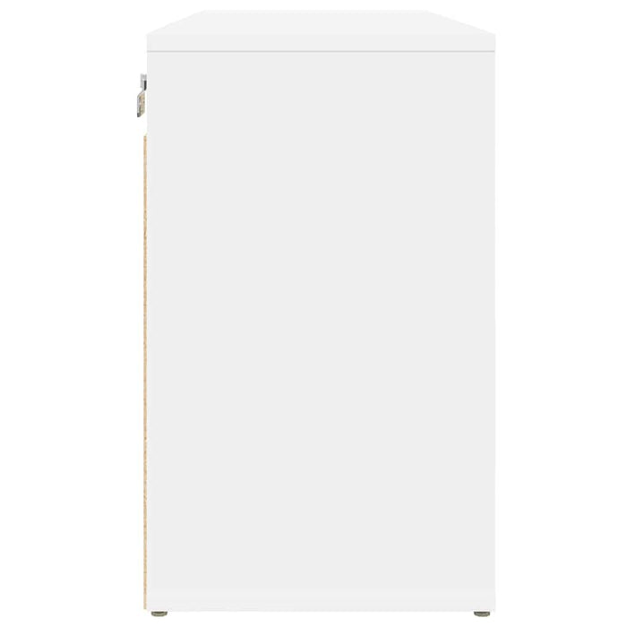 Scarpiera Bianco 77.5 x 30 x 51 cm Legno multistrato 808675